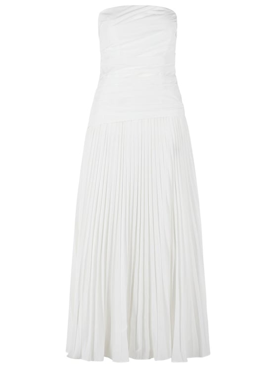 Jonathan Simkhai 'Arie' White Polyester Dress