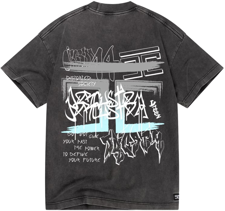 JORCUSTOM Jorcustom Graffiti Loose Fit T-Shirt
