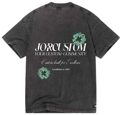JORCUSTOM Jorcustom Flowers Loose Fit T-Shirt