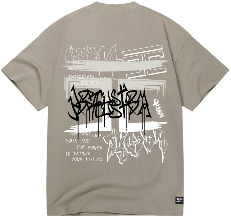 JORCUSTOM Jorcustom Graffiti Loose Fit T-Shirt