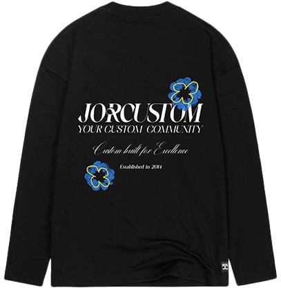 JORCUSTOM Jorcustom Flowers Longsleeve T-Shirt