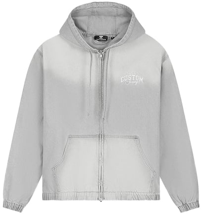 JORCUSTOM Jorcustom CustomSociety Denim Hooded Jacket