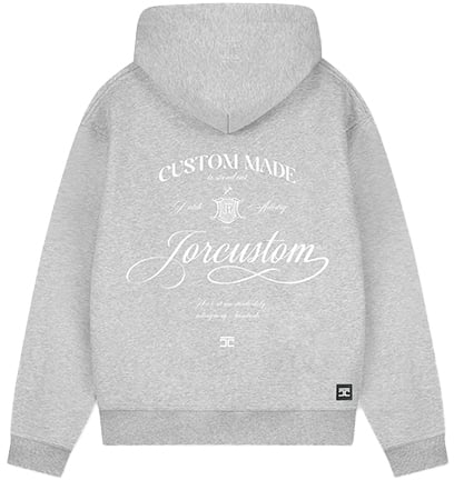 JORCUSTOM Jorcustom Handscript Fleece Oversized Hoodie