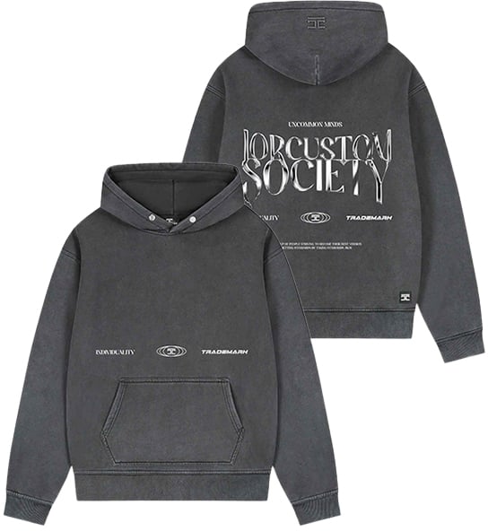 JORCUSTOM Jorcustom Uncommonminds Fleece Oversized Hoodie