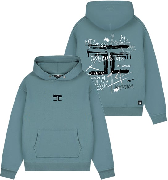 JORCUSTOM Jorcustom Artist Fleece Oversized Hoodie