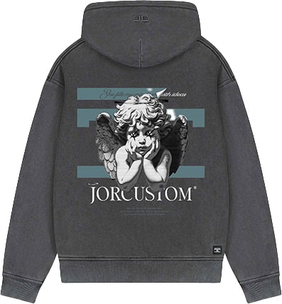 JORCUSTOM Jorcustom Angel2.0 Fleece Zipped Hoodie