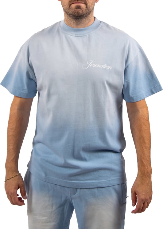 JORCUSTOM Jorcustom Custom University Fade Loose Fit T-Shirt