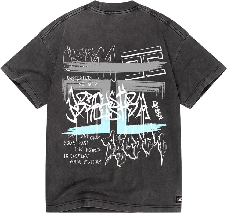 JORCUSTOM Jorcustom Graffiti Loose Fit T-Shirt