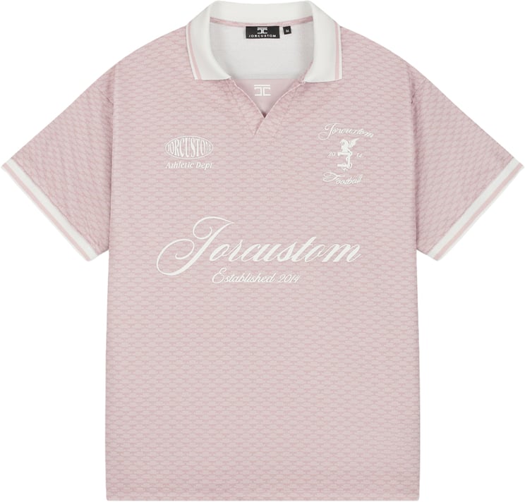 JORCUSTOM Jorcustom Football Jersey M-SS26-FOOTJERSEY AshPink AshPink