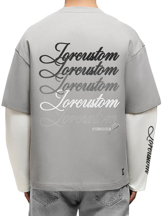 JORCUSTOM Stitched Double Layered Longsleeve T-Shirt