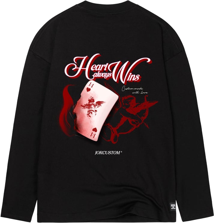 JORCUSTOM Heart Always Wins Longsleeve