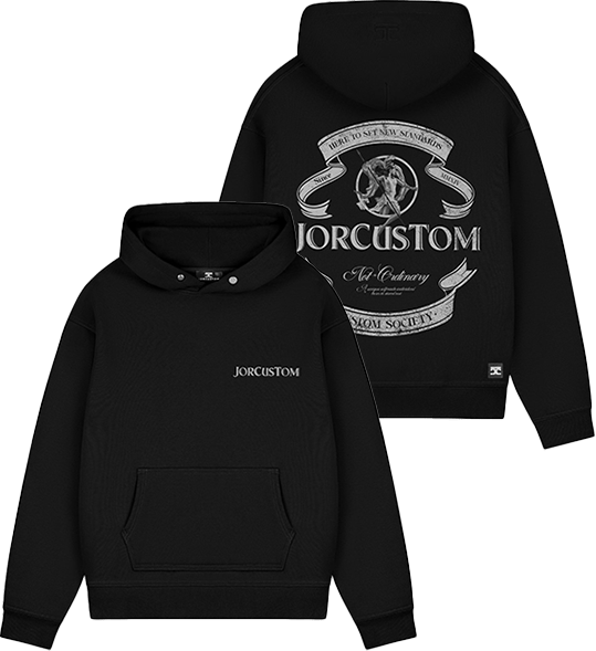 JORCUSTOM Jorcustom Ribbon Fleece Oversized Hoodie