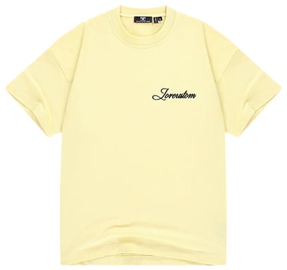 JORCUSTOM Jorcustom Stitched Loose Fit T-Shirt
