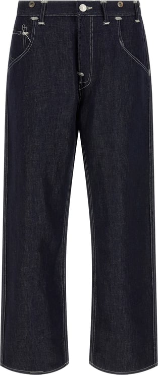 Junya Watanabe Junya Watanabe Blue Cotton Straight-Leg Jeans