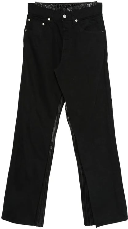 Junya Watanabe Black Pants Pleats Over Skirt
