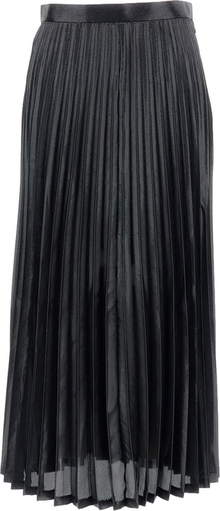 Junya Watanabe Midi-Length Pleated Skirt With Structured Silhouette
