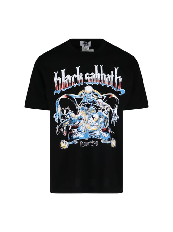 Junya Watanabe Black Sabbath' Graphic T-Shirt – Black