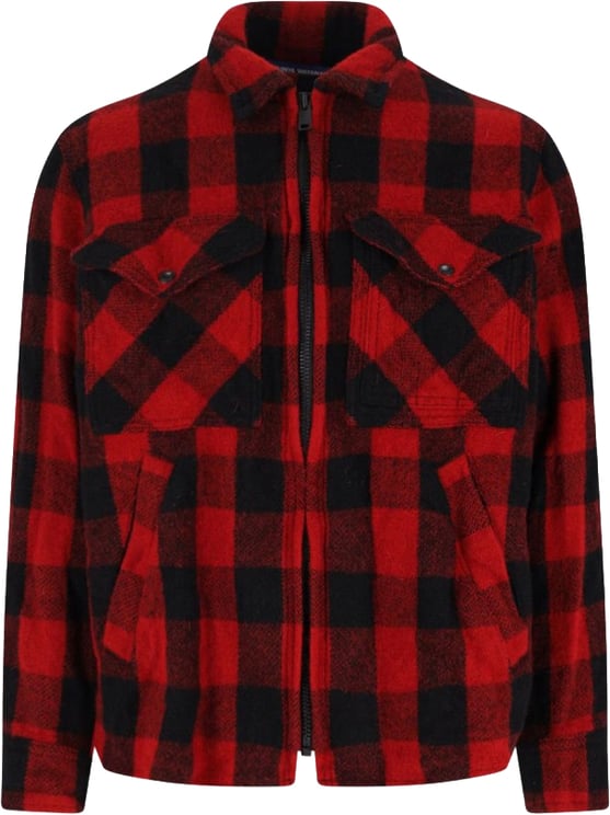 Junya Watanabe Filson Shirt Jacket – Red And Black