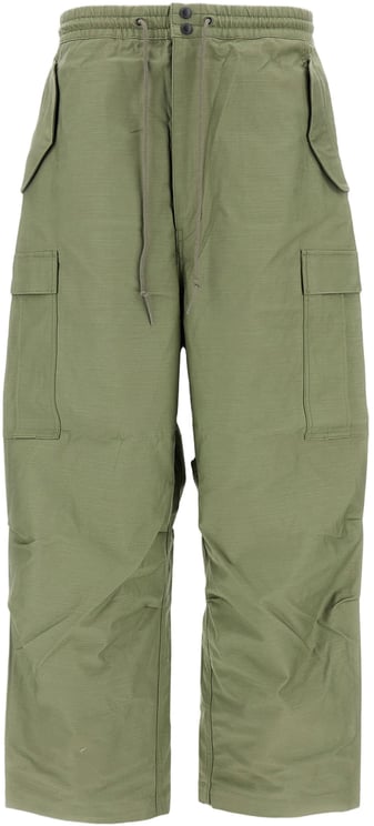 Junya Watanabe Utilitarian Cargo Pants In Technical Fabric