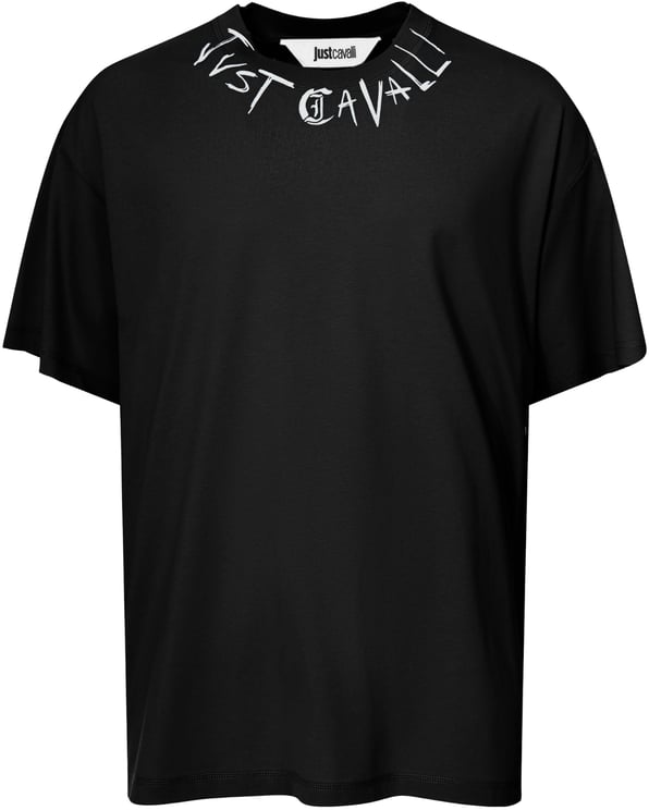 Just Cavalli T-Shirts And Polos Black