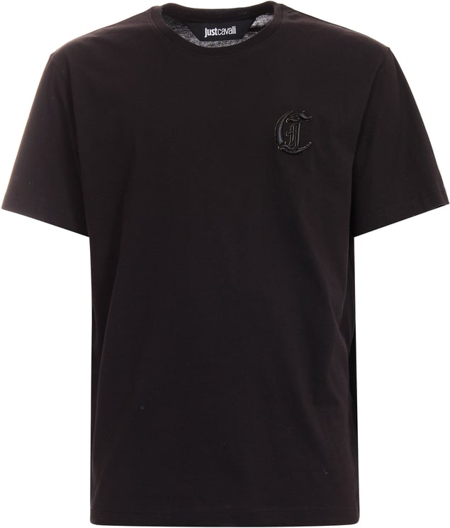 Just Cavalli T-Shirts And Polos Black