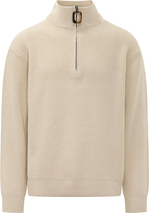 J.W. Anderson Pullover Half Zip con Collo Alto