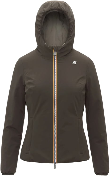 K-WAY Black Lily St Warm Nylon Jacket
