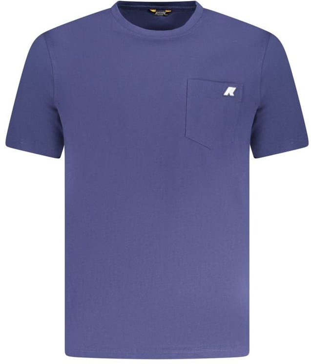 K-WAY K-WAY Blue Cotton T-Shirt