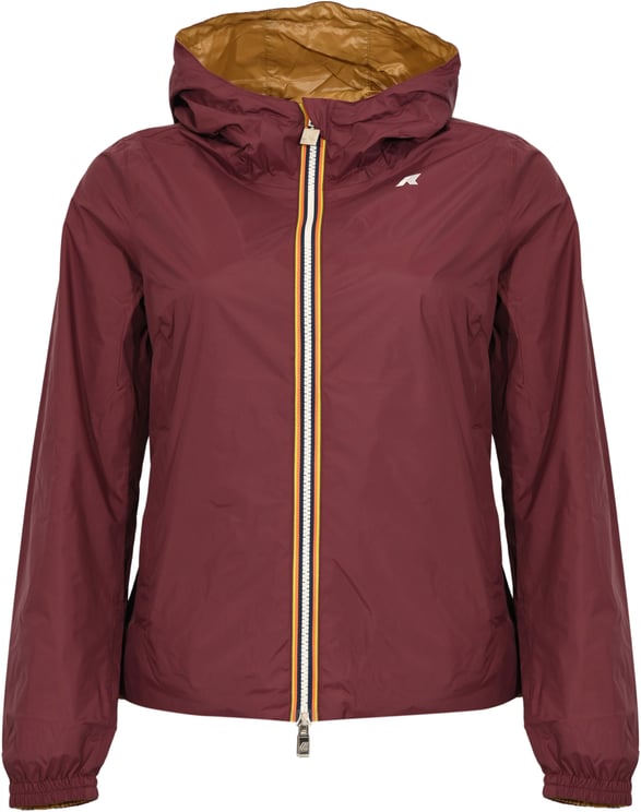 K-WAY Coats Violet Mauve Wine -