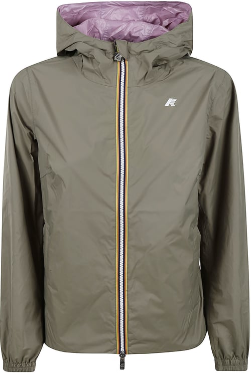 K-WAY Coats Verde/Viola
