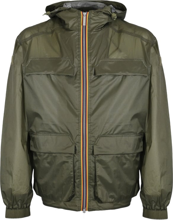 K-WAY Coats Green Lichen