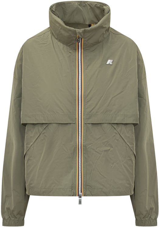 K-WAY Giacca Aubette Memory Touch con Zip