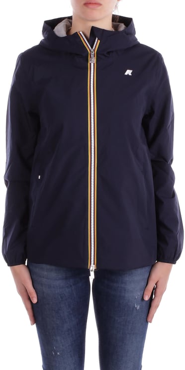 K-WAY Coats Blue Depth