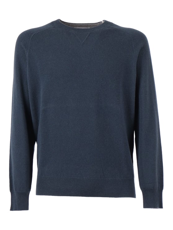 Kangra Crew Neck Hammer Sweatshirt With Triangle Cover-Ups