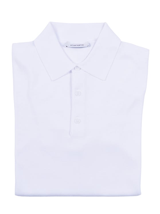 Kangra Three Button Smooth Polo Shirt