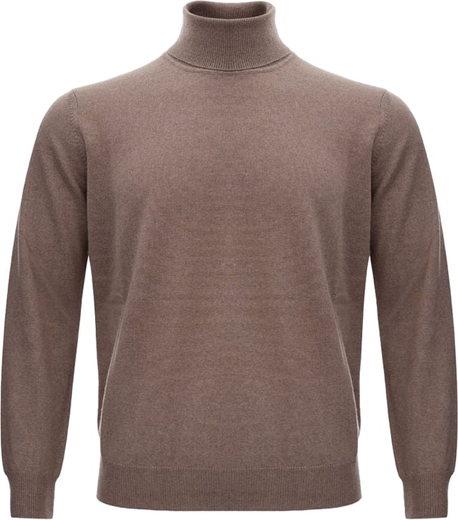 Kangra KANGRA Brown Wool Turtleneck