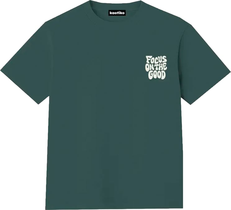 Kaotiko Kaotiko Flying Man T-shirt Groen