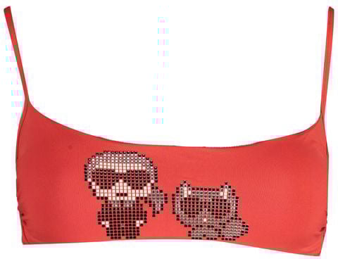 Karl Lagerfeld Karl Lagerfeld Rosso Poliammide Women Swimsuit