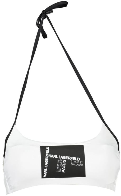Karl Lagerfeld Karl Lagerfeld White Polyamide Women's Swimsuit
