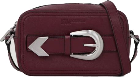 Karl Lagerfeld Karl Lagerfeld Bordeaux Polyethylene Handbag