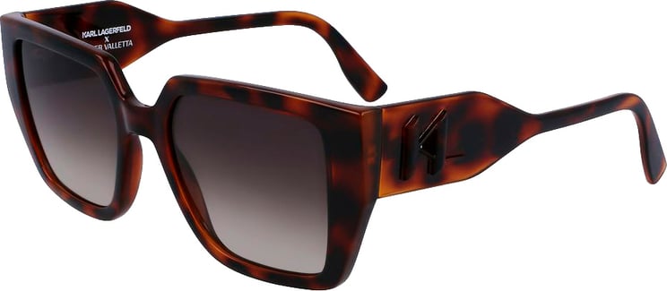 Karl Lagerfeld Karl Lagerfeld Brown Injected Sunglasses