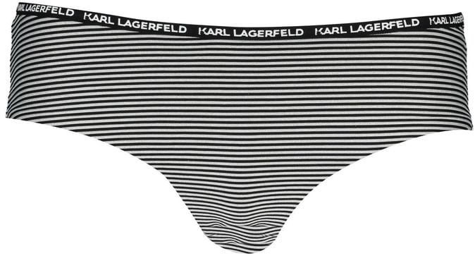 Karl Lagerfeld Karl Lagerfeld Black Polyamide Women's Swim Briefs