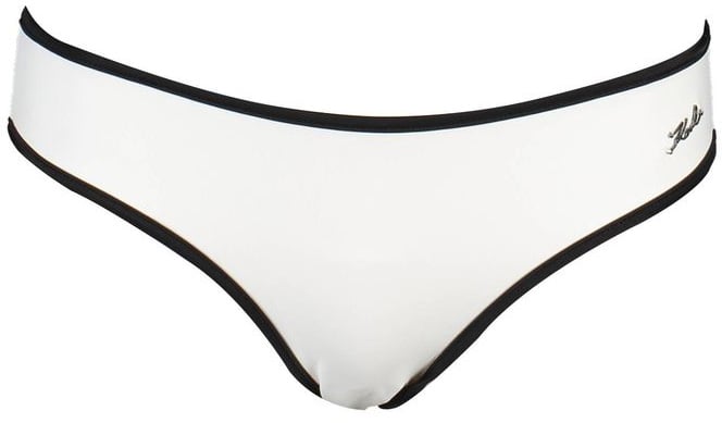 Karl Lagerfeld Karl Lagerfeld White Polyamide Women Swim Brief