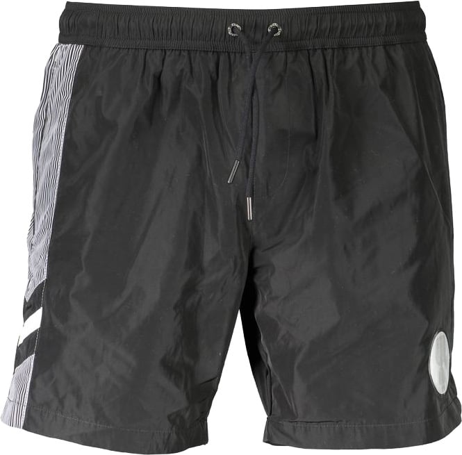 Karl Lagerfeld Karl Lagerfeld Nero Polyester Men's Swim Trunk