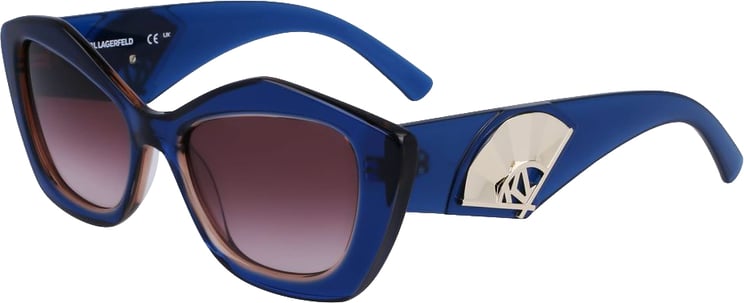Karl Lagerfeld Karl Lagerfeld Blue Acetate Sunglasses