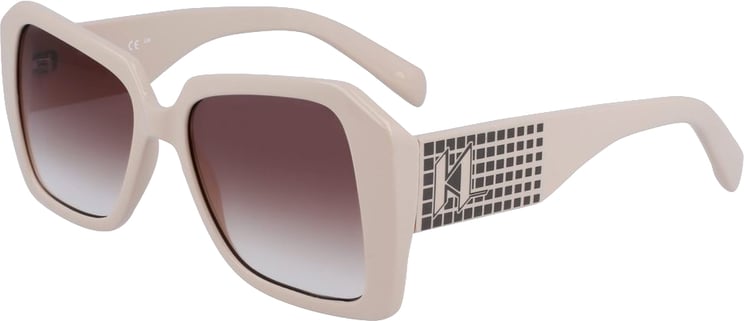 Karl Lagerfeld Karl Lagerfeld White Injected Sunglasses