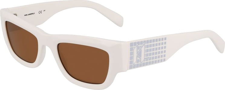 Karl Lagerfeld Karl Lagerfeld White Injected Sunglasses