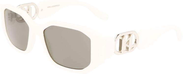 Karl Lagerfeld Karl Lagerfeld White Injected Sunglasses