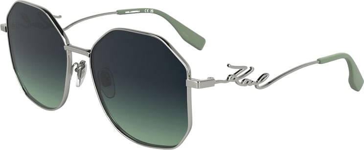 Karl Lagerfeld Karl Lagerfeld Gray Metal Sunglasses