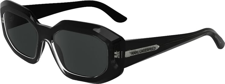 Karl Lagerfeld Karl Lagerfeld Black Injected Sunglasses